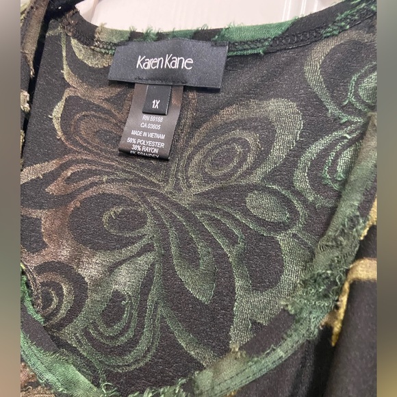 KAREN KANE MOSS HARVEST MOON 1X TOP - Picture 5 of 5